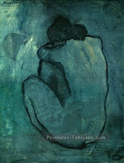 Bleu Nu 1902 Cubisme Peintures à l'huile